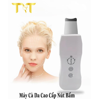[Bảo hành 12 tháng] Máy Cà Da Chết, Sủi Da Đẩy Mụn Tẩy Tế Bào Ultrasonic Cao Cấp, Loại Bỏ Chất Bẩn Toàn Diện