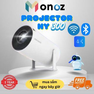 mall inline badgeMáy chiếu mini Bluetooth siêu nét hỗ trợ độ phân giải 4K sắc nét phiên bản mới kết nối nhiều thiết bị m