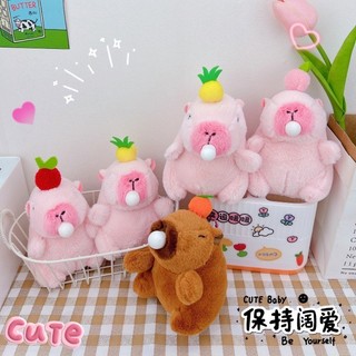 Móc khóa CAPY bông thổi bóng siêu cute