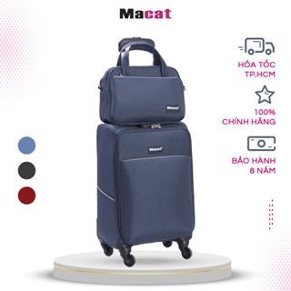 Vali kéo Du Lịch Macat MA7 - 20inch gọn nhẹ, vali du lịch xách tay túi nhỏ tặng kèm