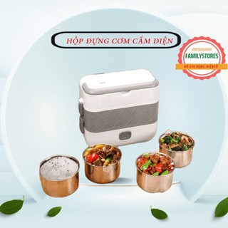 ✅𝙈𝙖̂̃𝙪 𝙈𝙤̛́𝙞✅Hộp ủ cơm cắm điện thông minh 2 tầng 4 ngăn inox BUCOOK đựng đồ ăn đi học,đi làm văn phòng tiện lợi đa năng