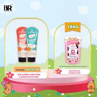  Kem Dưỡng Toàn Thân A Bonne' SPF30 200g Tặng Muối sữa spa 300gr