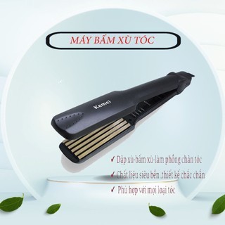 Máy dập xù tóc Kemei 332 Làm nóng nhanh 4 mức chỉnh nhiệt Chính hãng