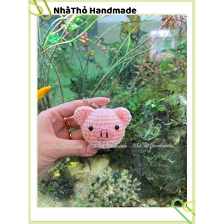 Móc khoá len con Heo Handmade 🐷🐷