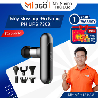 Súng Massage Cầm Tay Philips 7303 - Hàng Chính Hãng - BH 24 Tháng