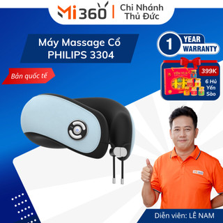 Máy Massage Cổ Vai Gáy PHILIPS 3304 - Hàng Chính Hãng - Bảo Hành 12 Tháng