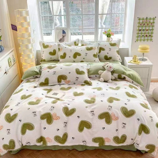  BỘ 4 MÓN CHĂN GA GỐI ĐỆM MICROFIBEL GIƯỜNG HỌA TIẾT VINTAGE CHẤT LIỆU THOÁNG MÁT SIÊU XỊN