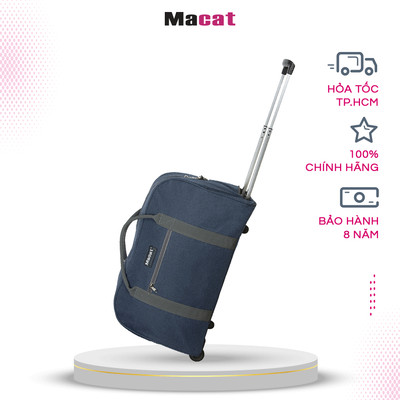 Túi kéo du lịch Macat TB38 siêu nhẹ màu đen và xanh navy
