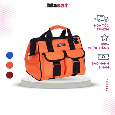 Túi Đựng Đồ Nghề Macat TDC 5M nhiều ngăn tiện dụng (Xanh / Đỏ / Đen / Cam)