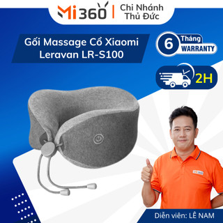 Gối Massage Cổ Xiaomi Leravan LR-S100 - Hàng Chính Hãng - Bảo Hành 6 Tháng