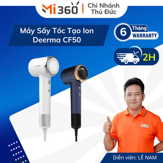 Máy Sấy Tóc Tạo Ion Deerma CF50W - 11 Chế Độ - Hàng Chính Hãng