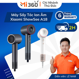 Máy Sấy Tóc Ion Âm Xiaomi ShowSee A18 Chính Hãng - Công Suất 1600W - Làm Khô Tóc Nhanh Dưỡng Ẩm
