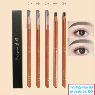 Chì cao cấp kẻ mày DINYAN cứng phẩy sợi, sắc nét, đảm bảo 100 % chống thấm nước, không trôi