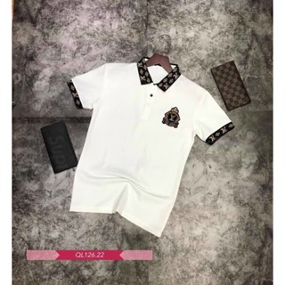 Áo polo nam có cổ mikenco chất liệu cotton PL21