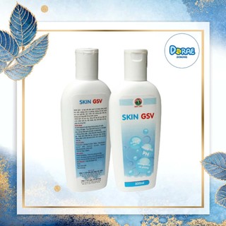✅[Giảm nhờn sạch mụn] Sữa rửa mặt, sữa tắm SKIN GSV_200ml