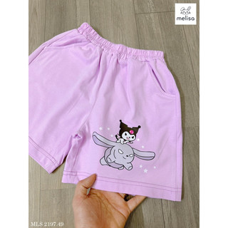 Bộ thun tím Kuromi siêu co giãn