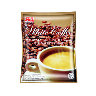 Bạch Cà Phê A1 Malaysia 600g (15 Gói) – Cà Phê Trắng 3in1 Thơm Ngon Đậm Vị
