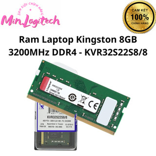 Ram laptop kingston 8gb 3200mhz ddr4 - kvr32s22s8/8 - sản phẩm chính hãng