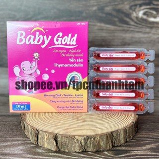 (ĐỎ) Siro BABY GOLD KIDS bổ sung DHA và các vitamin cần thiết cho trẻ - Hộp 20 ống