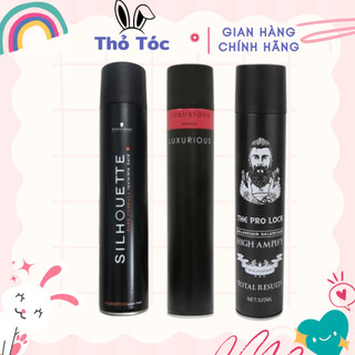 Combo 3 chai gôm tạo kiểu tóc, giữ nếp tóc