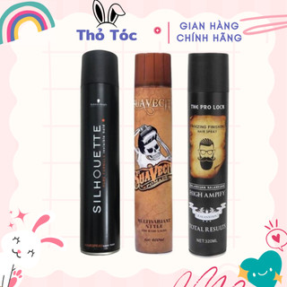 Combo 3 chai gôm tạo kiểu tóc, giữ nếp tóc