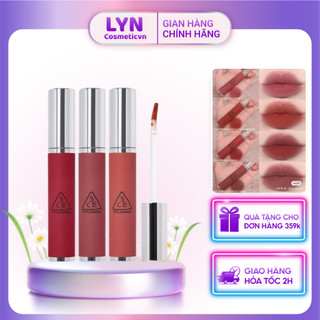 (Có sẵn 3CE) Son kem lì không trôi siêu mịn môi 3CE Hazy Lip Clay Cream Matt Rouge