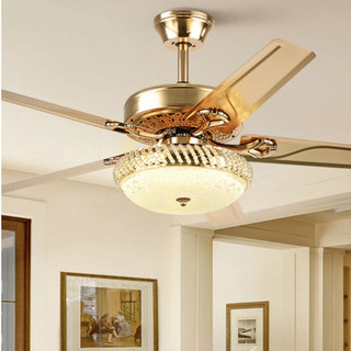  Quạt Trần Chao Thủy Tinh 068 Cánh Hợp Kim Động Cơ DC Inventer 2 Chiều Tiết Kiệm Điện Năng  BH 5 Năm  