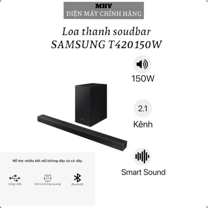 Loa thanh Samsung HW-T420 150W chính hãng