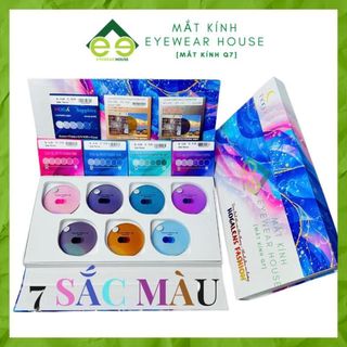 Tròng kính chống đổi màu cận/viễn/loạn, chống chói, chống UV Hàn Quốc 1.56