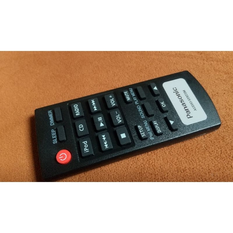 AUDIO 🔉 Remote Panasonic Hi-Fi Điều khiển dàn loa CD Bluetooth iPod dock siêu mỏng Hifi Stereo Syste
