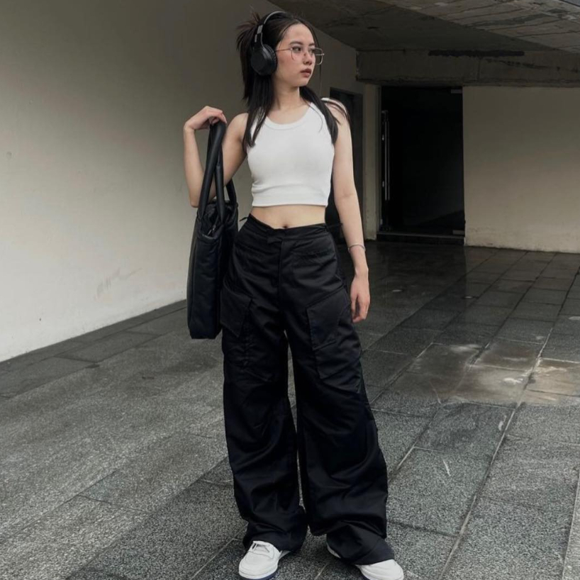 Quần Dù Dài Túi Hộp 650 ver1 - VAMPIRISM S/S25 - NYLON CARGO PANTS | BigBuy360 - bigbuy360.vn