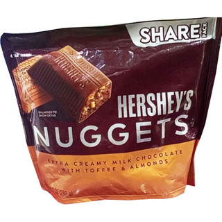 Socola Hershey Nuggetsn hân hạnh nhân,Toffee 286g