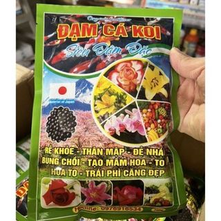 Đạm Cá Koi siêu đậm đặc phân bón hữu cơ cao cấp nguyên liệu nhập khẩu từ Nhật Bản gói 700gr
