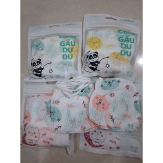 Khẩu Trang Y tế Gấu Du Du ( Hộp 10 cái)