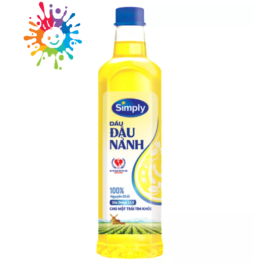 Dầu ăn simply 1L