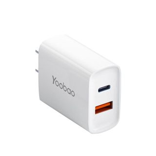 Củ sạc nhanh 2 cổng YOOBAO YAD-C006B 20W cổng sạc Type-C, cổng USB