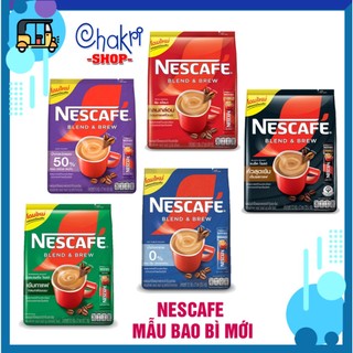 Cà phê sữa hòa tan Nescafe Thái Lan 5 mùi vị 5 màu