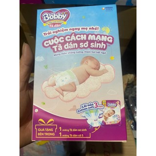 24 hộp tã dán sơ sinh size XS và size S
