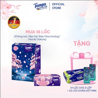 Khăn giấy rút temppo 4 lớp bền, dai thương hiệu đức