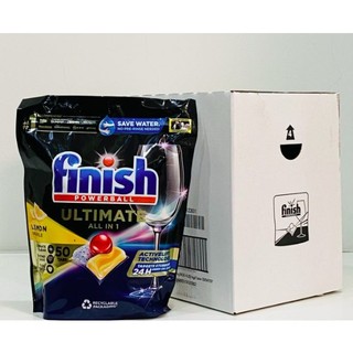 Finish Powerball Ultimate All in One Dishwasher Tablets, Regular – 60 tablets