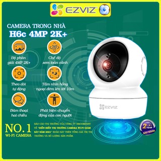 Camera wifi Ezviz H6C H6c H7c PRO 4MP 2K+ chính hãng, đàm thoại, xoay 360