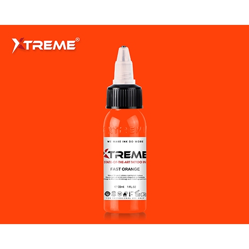 Mực Xăm Xtreme màu cam Orange