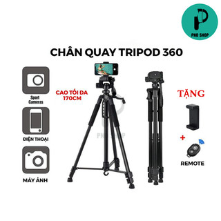 Giá đỡ điện thoại, máy ảnh, máy chiếu, đèn livestream xoay 360 độ cao từ 55cm đến 1m7 chịu tải trọng 3kg  PND PhoneCase