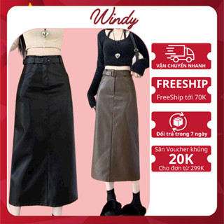 Chân Váy da dài M81 mặc mùa đông cao cấp