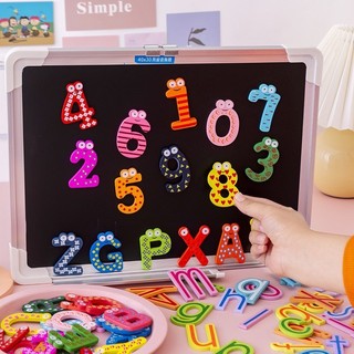 Bộ 26 chữ cái chất liệu gỗ có nam châm gắn bảng
