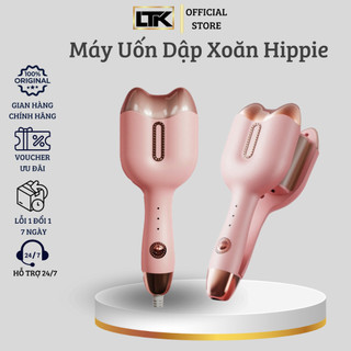 Máy Uốn Dập Xoăn Hippie 32mm Tạo Kiểu Sóng Nước Chỉnh Nhiệt Độ Thông Minh Dễ Sử Dụng (LeTuKe Store)