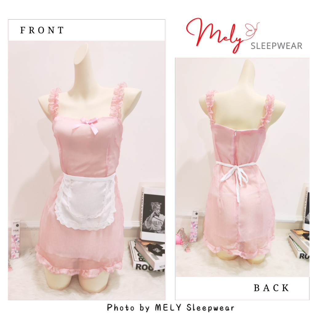 Đồ Ngủ Cô Hầu Gái  Cosplay Sexy Quyến Rũ Váy Ngủ Đầm Ngủ Dễ Thương C233 | BigBuy360 - bigbuy360.vn