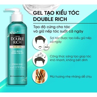 Chai Xịt Dưỡng Tóc Double Rich 120ml - 250ml