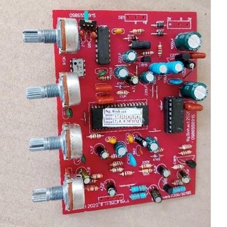 Echo reverb mini nguồn đơn 2 chức năng.(nguồn dc 8- 15v, hoặc dùng pin 3s)