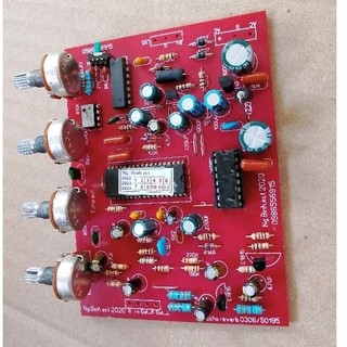 Echo reverb mini nguồn đơn 2 chức năng.(nguồn dc 8- 15v, hoặc dùng pin 3s)
